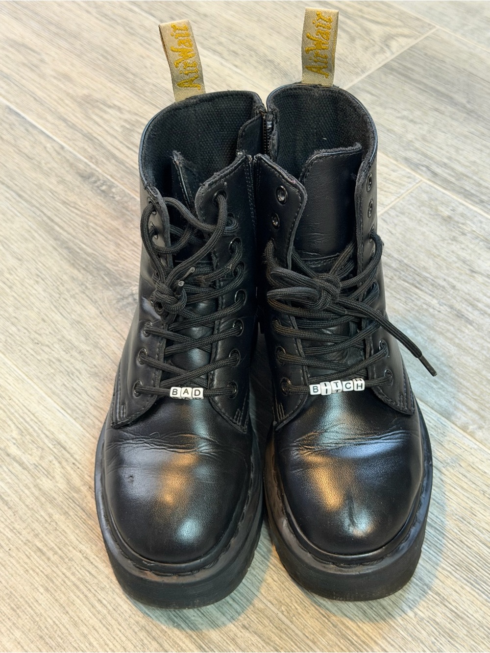 Dr. Martens V Jadon II Mono Platform Boots size 5 US M
Custom Lace Beads